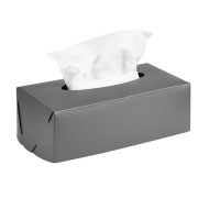 Салфетница ADJ Kleenex 23х12х7.5 см черный/серый 0016.01/03