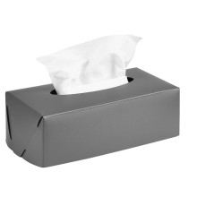 Салфетница ADJ Kleenex 23х12х7.5 см черный/серый 0016.01/03