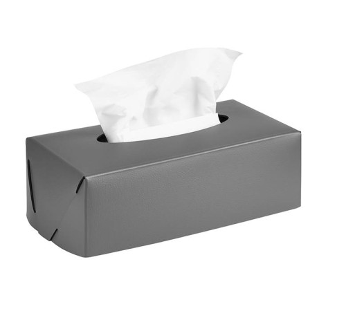 Салфетница ADJ Kleenex 23х12х7.5 см черный/серый 0016.01/03