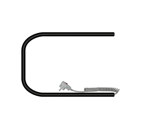 Полотенцесушитель электрический Primoclima Astra П E 32x50 см черный PCAstraПEBlack3250