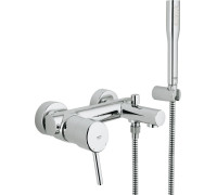 Смеситель для ванны GROHE Concetto New с душевым гарнитуром хром 32212001