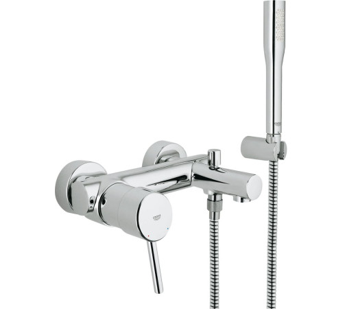 Смеситель для ванны GROHE Concetto New с душевым гарнитуром хром 32212001