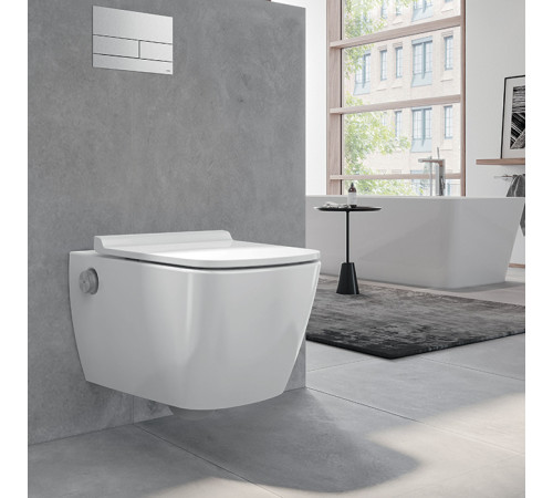 Унитаз-биде подвесной TECE TECEneo 54х36х36 см безободковый Tornado белый 9700205