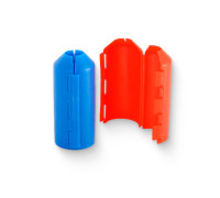 Втулка защитная разборная Рустеплопол для труб 16-20 мм красная 509576