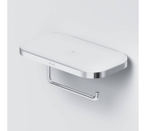 Держатель для туалетной бумаги с полкой AM.PM Func хром A8F341400