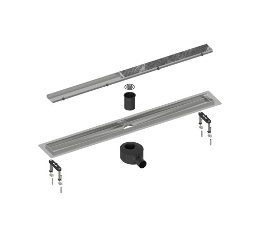 Душевой лоток Timo Drain System 600 мм под плитку хром DS230206/00