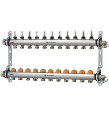 Коллектор распределительный Heimeier Dynacon Eclipse 11 контуров 9340-11.800