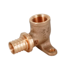 Угольник настенный REHAU RAUTITAN RX+ 20-Rp 1/2 ВР бронза 14563593001