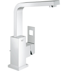 Смеситель для раковины GROHE Eurocube с высоким изливом и донным клапаном хром 2313500E