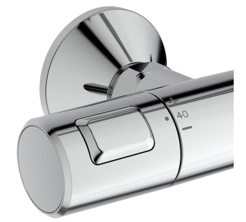 Душевая система Ideal Standard Ceratherm T25 с термостатом и верхним душем 250 мм хром A7627AA