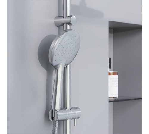 Душевая система AM.PM Jupiter со смесителем-полкой и гигиеническим душем 977770000