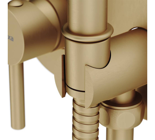 Смеситель для гигиенического душа встраиваемый Damixa бронза 214000000