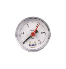 Манометр осевой Elsen 100 мм 0-10 бар G 1/4 36555028