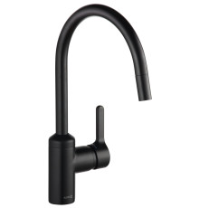 Смеситель для кухни Kludi Bingo Star 220 мм выдвижной излив черный матовый 428513978