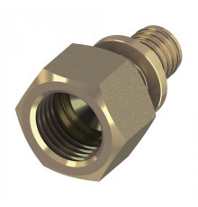 Соединение прямое TECE TECEflex 20 x Rp 1/2 латунь 765003