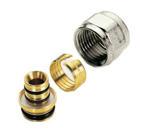 Адаптер для многослойных труб Tiemme 3/4x16 Евроконус 1440231