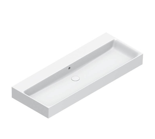 Раковина Catalano Premium 120x47 см без отверстий белый матовый 0221200021