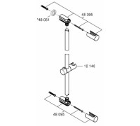 Комплект крепежей Grohe 48095000