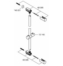 Комплект крепежей Grohe 48095000