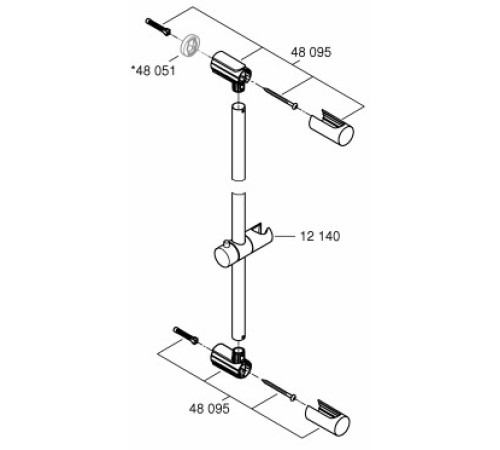 Комплект крепежей Grohe 48095000