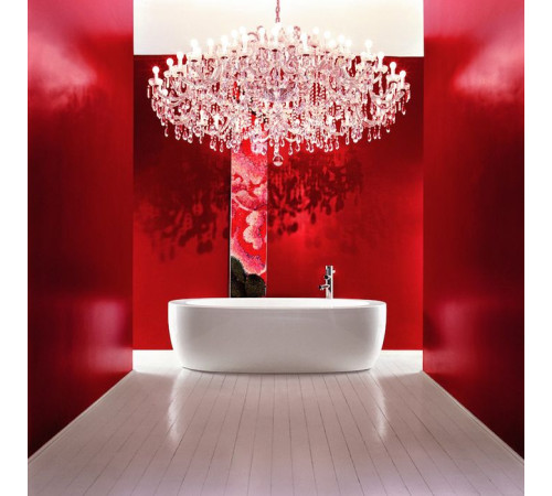 Ванна отдельностоящая Laufen Il Bagno Alessi One 203x102x46 см с каркасом и панелью белый 2.4197.0.000.000.1