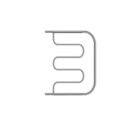 Полотенцесушитель водяной Primoclima Astra Ф 500x400 мм Inox PCAstraФWInox5040