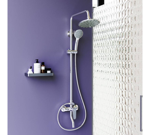 Душевая система DORFF Prime с тропическим душем D0740900