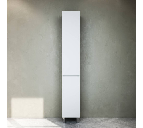 Шкаф-пенал напольный AM.PM Gem 30 см правый белый глянец M91CSR0306WG