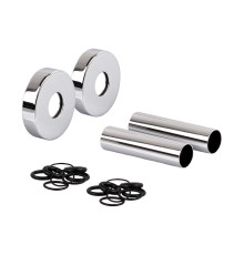 Комплект декоративных трубок SR Rubinetterie 70 мм D 18-20-1/2 хром 0491-1500C070