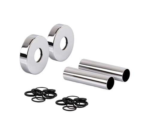 Комплект декоративных трубок SR Rubinetterie 70 мм D 18-20-1/2 хром 0491-1500C070