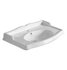 Раковина Simas Arcade 90х56 см 1 отверстие белая AR864bi