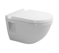 Унитаз подвесной Duravit Starck 3 54x36 см белый 2200090000