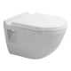 Унитаз подвесной Duravit Starck 3 54x36 см белый 2200090000