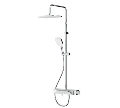 Душевая система со смесителем-полкой для ванны AM.PM Func F078F700