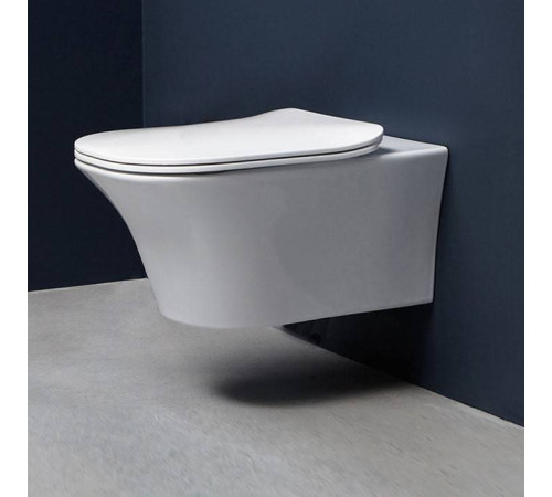 Унитаз подвесной antoniolupi Cabo безободковый с сиденьем Soft-close CABO1