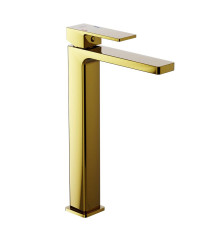 Смеситель для раковины AM.PM Gala высокий излив золото 530250600
