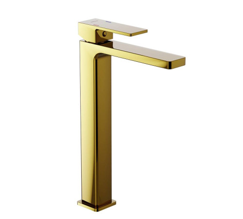 Смеситель для раковины AM.PM Gala высокий излив золото 530250600