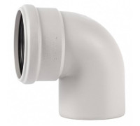 Отвод Ostendorf Skolan Safe SKB 87° DN 110 RAL 7035 335140