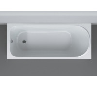 Комплект ванна акриловая AM.PM Sense 150х70 см с каркасом и сливом-переливом W75A-150-070W-KL