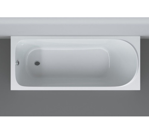 Комплект ванна акриловая AM.PM Sense 150х70 см с каркасом и сливом-переливом W75A-150-070W-KL