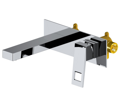 Смеситель для раковины Timo Briana настенный скрытого монтажа хром 7171/00SM