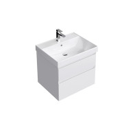Тумба подвесная Kerama Marazzi Cubo 60 см с ящиками белая матовая CUB.60.2\WHT.M