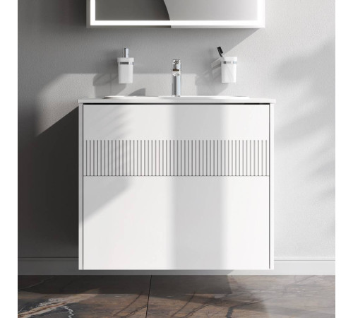 База под раковину AM.PM Func 80 см 2 ящика белый матовый M8FFUX0802WM