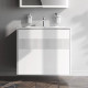 База под раковину AM.PM Func 80 см 2 ящика белый матовый M8FFUX0802WM