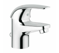 Смеситель для раковины Grohe Euroeco со сливным гарнитуром 23262000