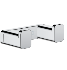 Крючок для полотенец Hansgrohe AddStoris двойной хром 41755000