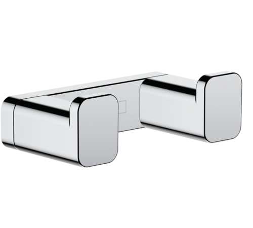 Крючок для полотенец Hansgrohe AddStoris двойной хром 41755000