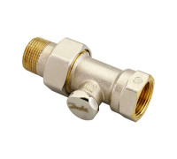 Клапан запорный радиаторный прямой Danfoss RLV-S 15 1/2 PN 10 003L0124