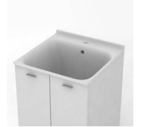 Раковина Kerasan Aquadom 60х60 см 1 отверстие белый 029401.1