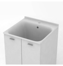 Раковина Kerasan Aquadom 60х60 см 1 отверстие белый 029401.1